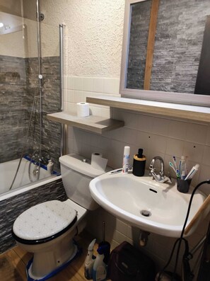 Sèche-cheveux, papier toilette
