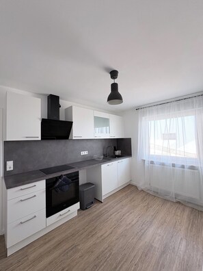 Private kitchen - Vacation Rental at Paradies Park, Beautiful Old Town, and Great Hikes (Limburg an der Lahn)