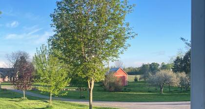 Quiet country apartment for rent. Near Kingston, Napanee and Prince Edward C.