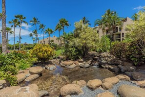 Property grounds - Fully Remodeled, Lanai Ocean Views, 4.95 SuperHost, 1 br, 2 bath, 3 beds (Kihei)