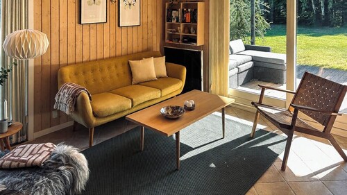 Ungestörte Ferienhaus-Idylle in der Nähe eines wunderschönen Strandes