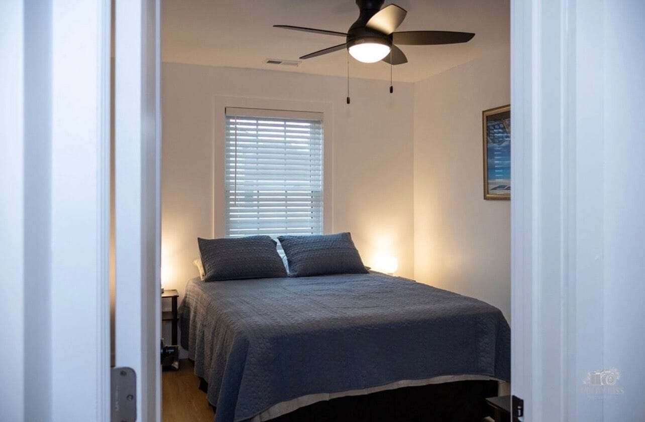 3 bedrooms, iron/ironing board, travel cot, WiFi