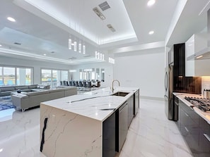 Coffee/tea maker, fridge, microwave, oven - The Most Fun House with tons of room, huge pool and an amazing view. (Kissimmee)