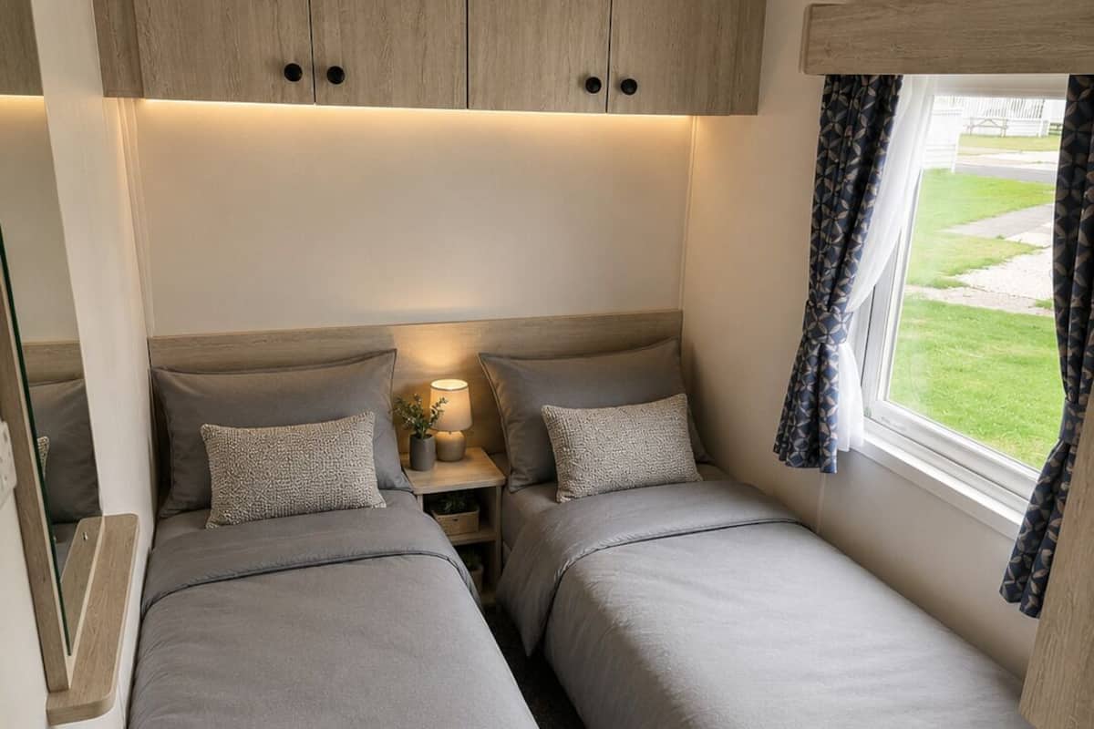 Mobile Home, Garden View