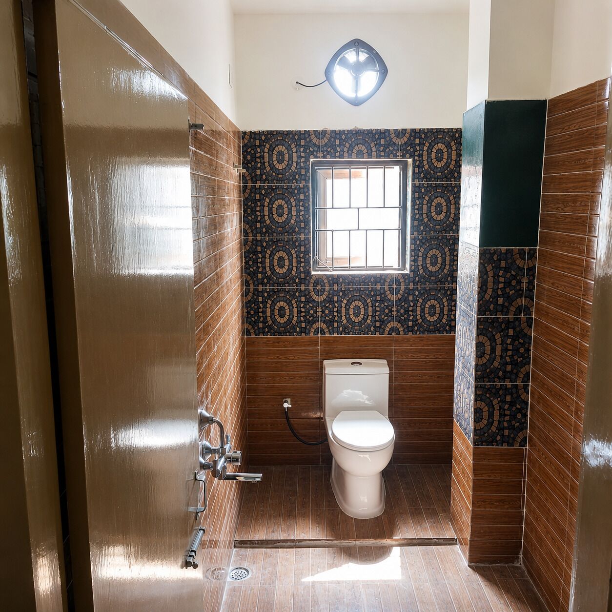 Towels, soap, toilet paper