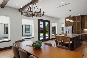 Dining - La Perla Pool Home with Office (Port Isabel)