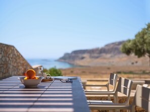 Outdoor dining - CASA 3 Lindos (Lindos)