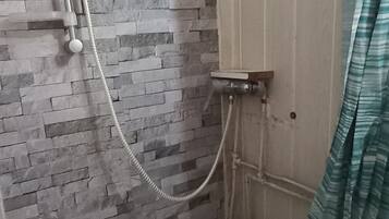Shower, toilet paper