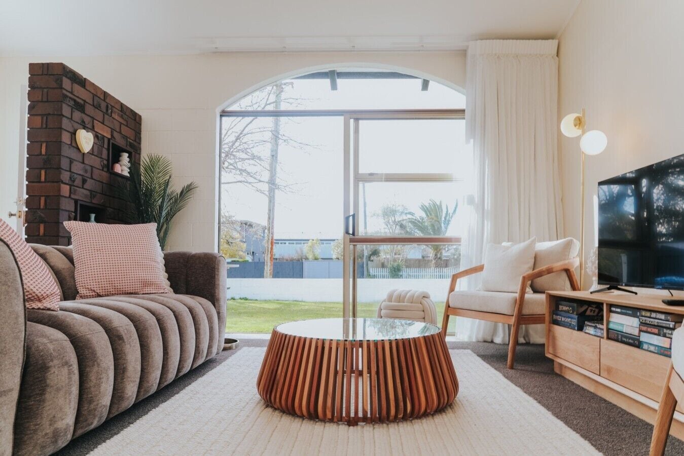 Stylish and comfortable living area