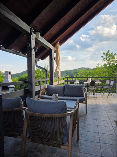 Unique Antistress Oasis Villa Maximiliana with Hot Tub