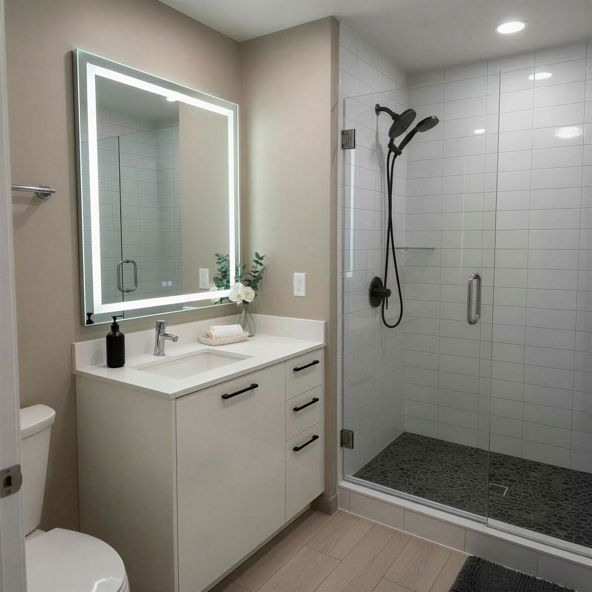 Luxury Apartment, City View | Bathroom