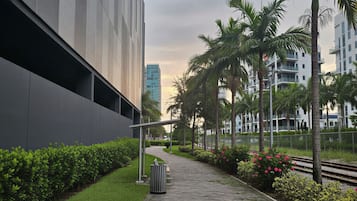 Luxury Apartment, City View | Property grounds