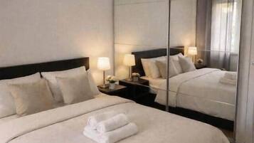 1 chambre, fer et planche à repasser, Wi-Fi, draps fournis