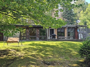 Property grounds - Secluded Riverfront Hideaway: Private Harrington Cabin on the Water (Harrington)