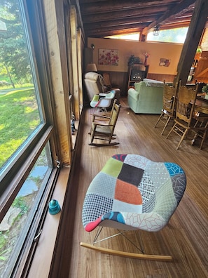 Interior - Secluded Riverfront Hideaway: Private Harrington Cabin on the Water (Harrington)