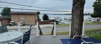 Crystal Lake Cabin - Private Dock &
Lakefront. Beautiful views from front porch