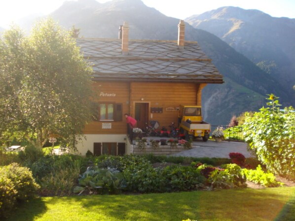 Exterior - Chalet Petunia, (Grächen), 1116 by Interhome (Grächen)