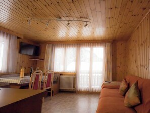 Living area - Bergtreu, (Grächen), by Interhome (Grächen)