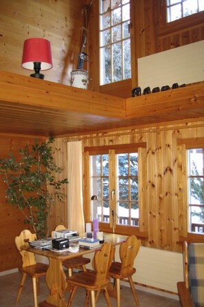 Dining - Chalet Virginia A/B, (Grächen), by Interhome (Grächen)