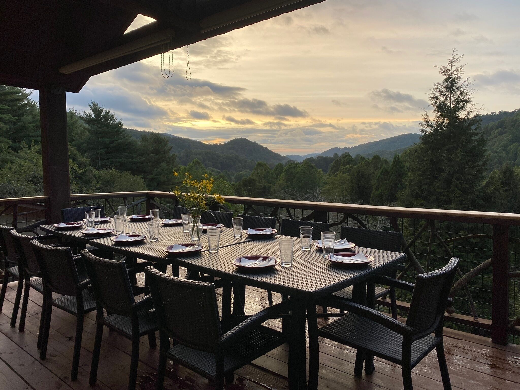 Outdoor dining
