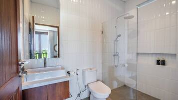 Villa Design, 2 camere da letto, non fumatori | Bagno | Carta igienica