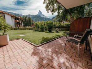 Terrace/patio - Haus Felice, (Zermatt), 1333.00 by Interhome (Zermatt)