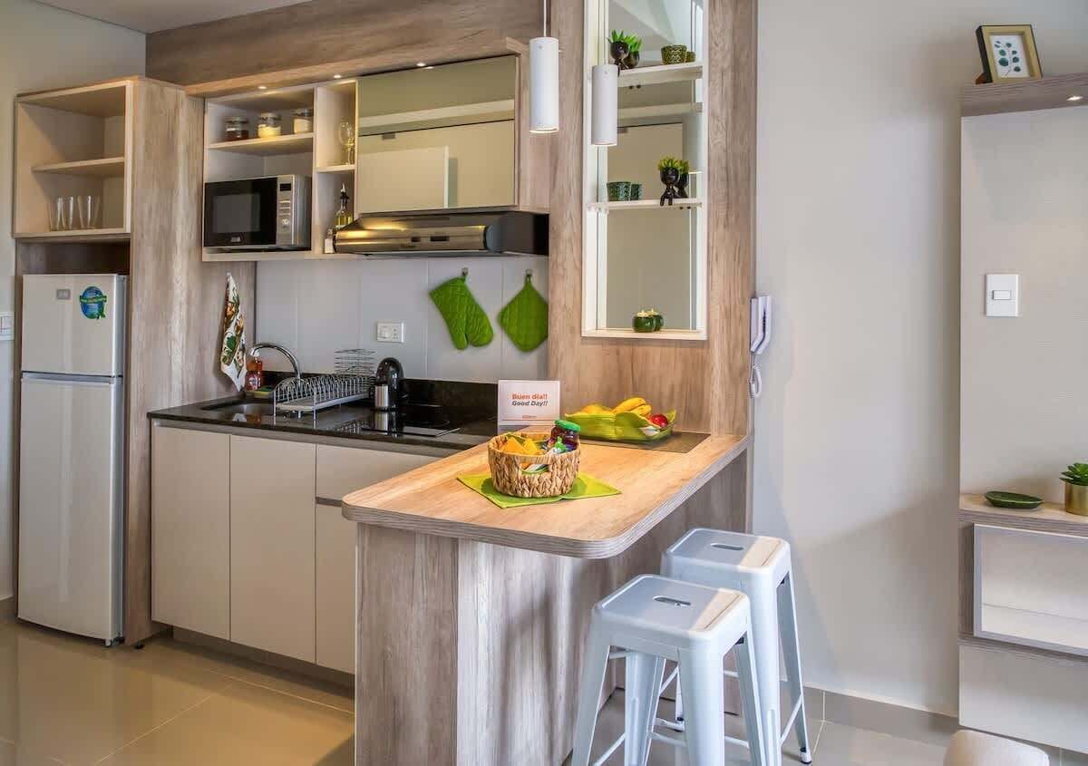 Studio, kaupunkinäköala | Yksityinen keittiö