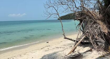 Private beachfront Chalet · Luxury 2-bedroom with Sunset Sea Views