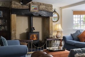 TV, fireplace - Beautifully presented dog friendly - Closes Farm Cottage (Broadway)