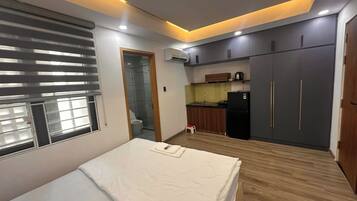 Appartement, 1 kingsize bed, uitzicht op de stad | Gratis wifi