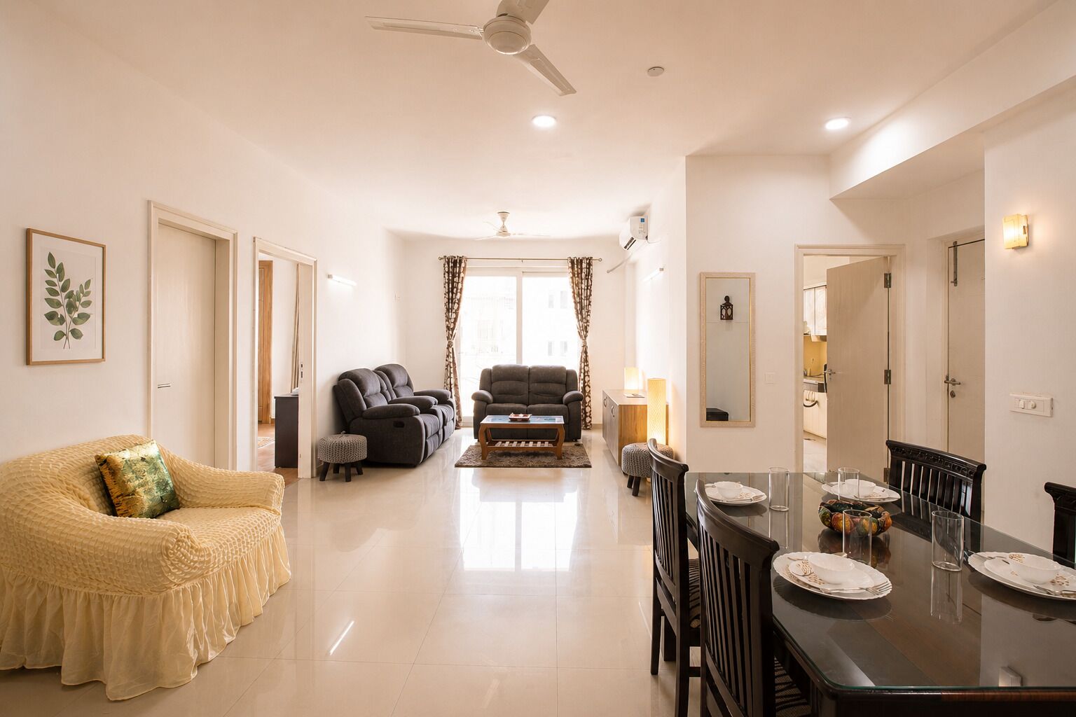 Departamento (2 Bedrooms) | Área de sala de estar