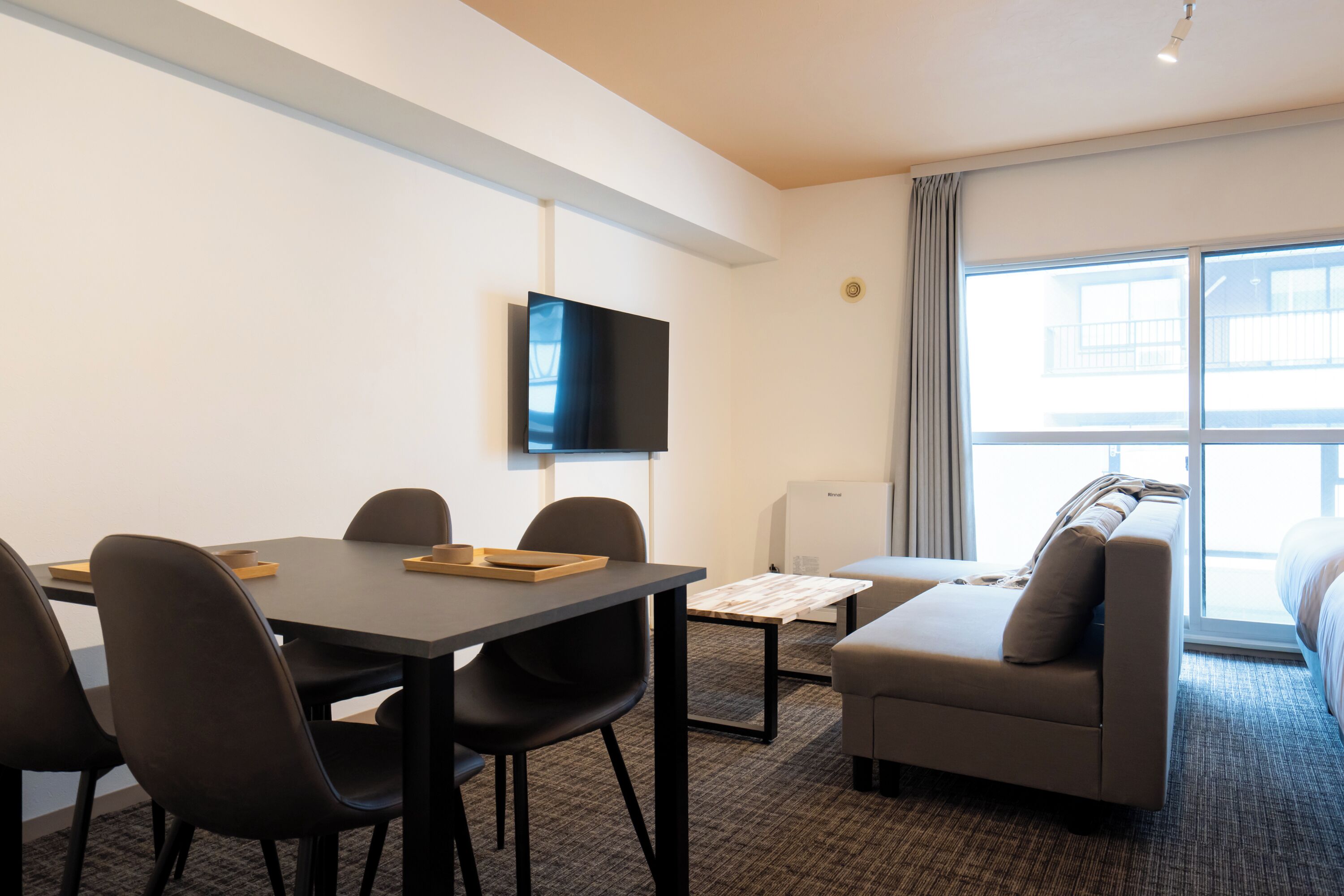Basic Apartment | Blackout drapes, iron/ironing board, WiFi (free), bed sheets