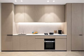 Coffee/tea maker, fridge, microwave, dishwasher - Luxe Beachside Living in the Heart of Bondi (Bondi)