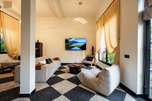 Living area - Orfeas Villas 2 Canggu Villa 2BR Pool (Canggu)