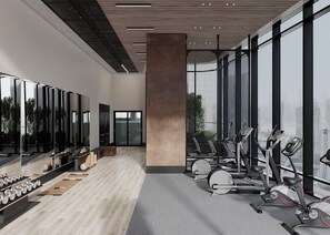 Fitnessbereich