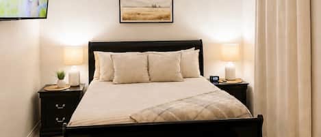 1 bedroom, iron/ironing board, free WiFi, bed sheets