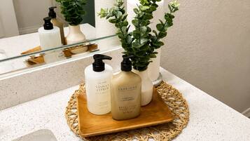 Shower, soap