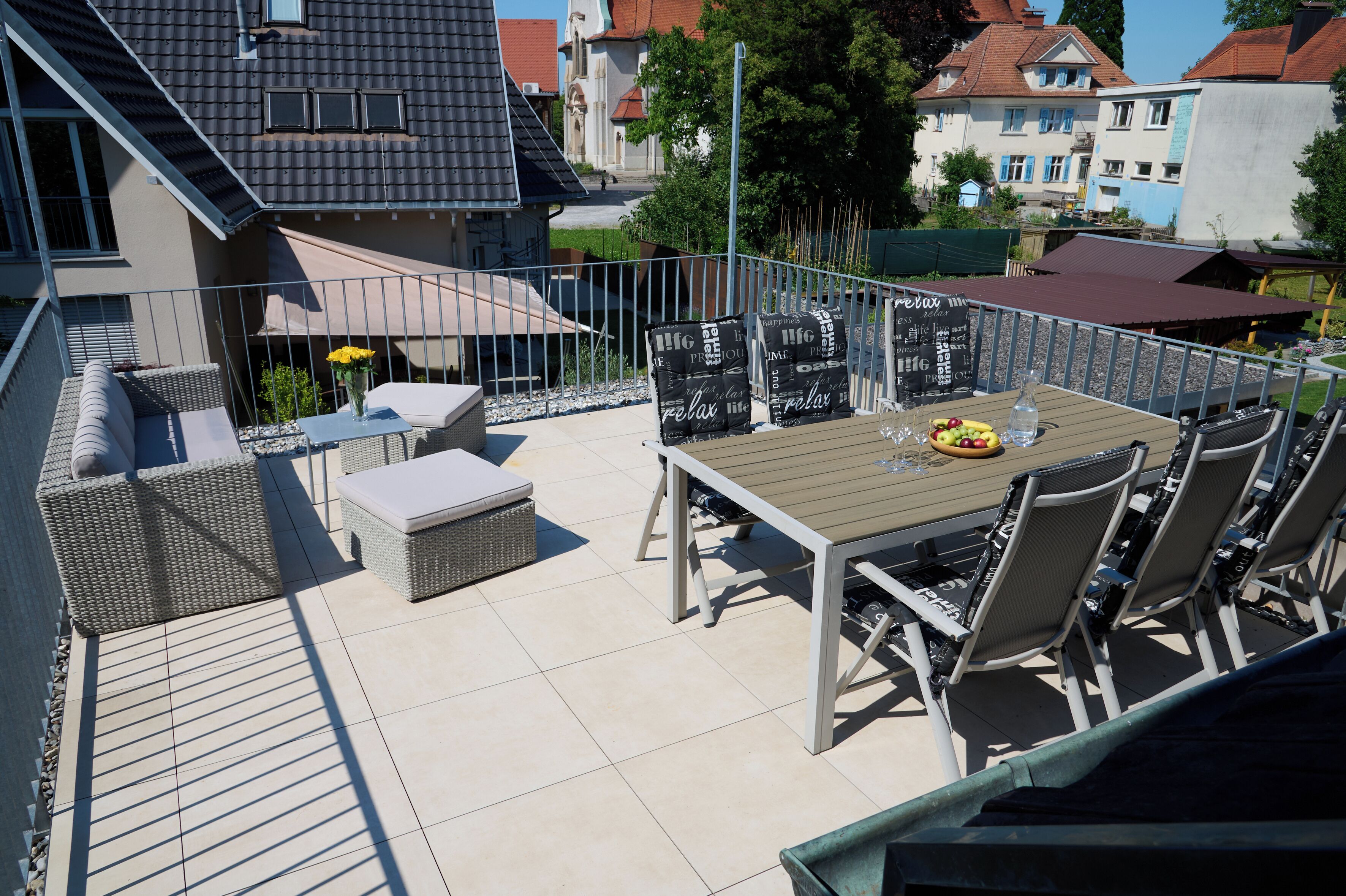 Deluxe-Apartment, Balkon | Blick vom Balkon