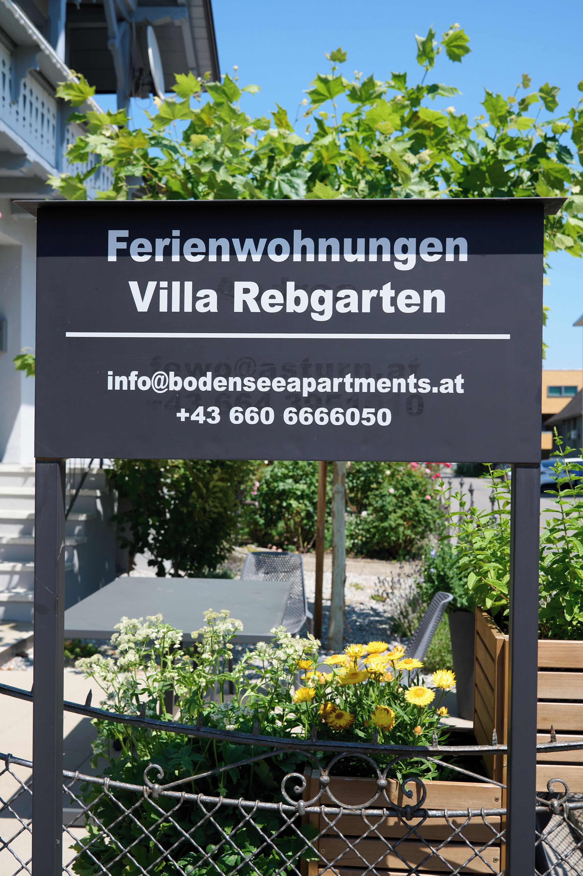 Fassade der Unterkunft