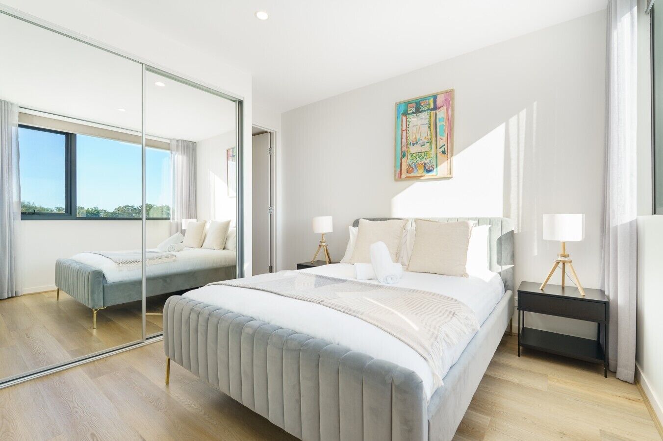 2 chambres, bureau, fer et planche à repasser, Wi-Fi gratuit