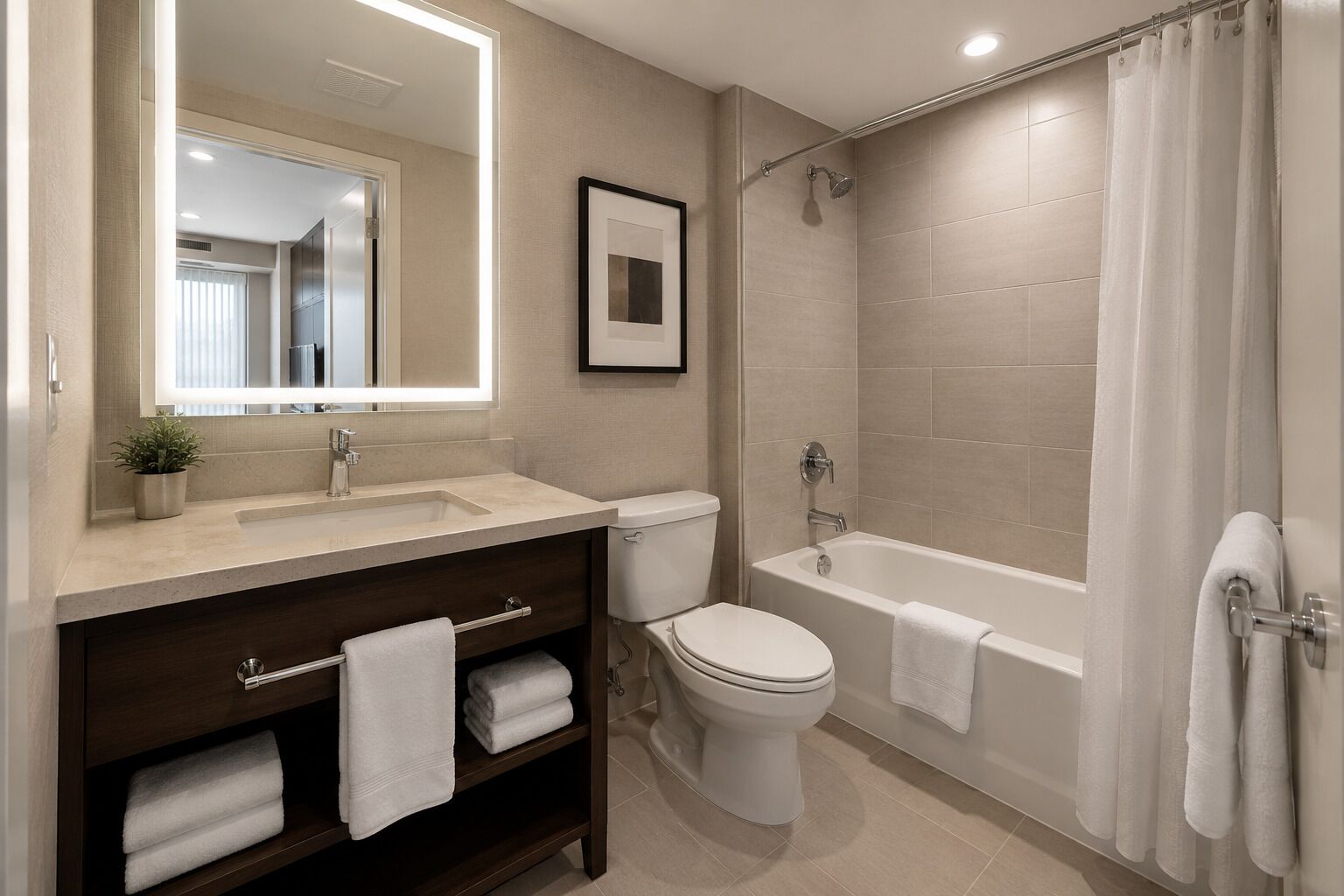 Classic Room | Bathroom | Free toiletries, hair dryer, towels, soap