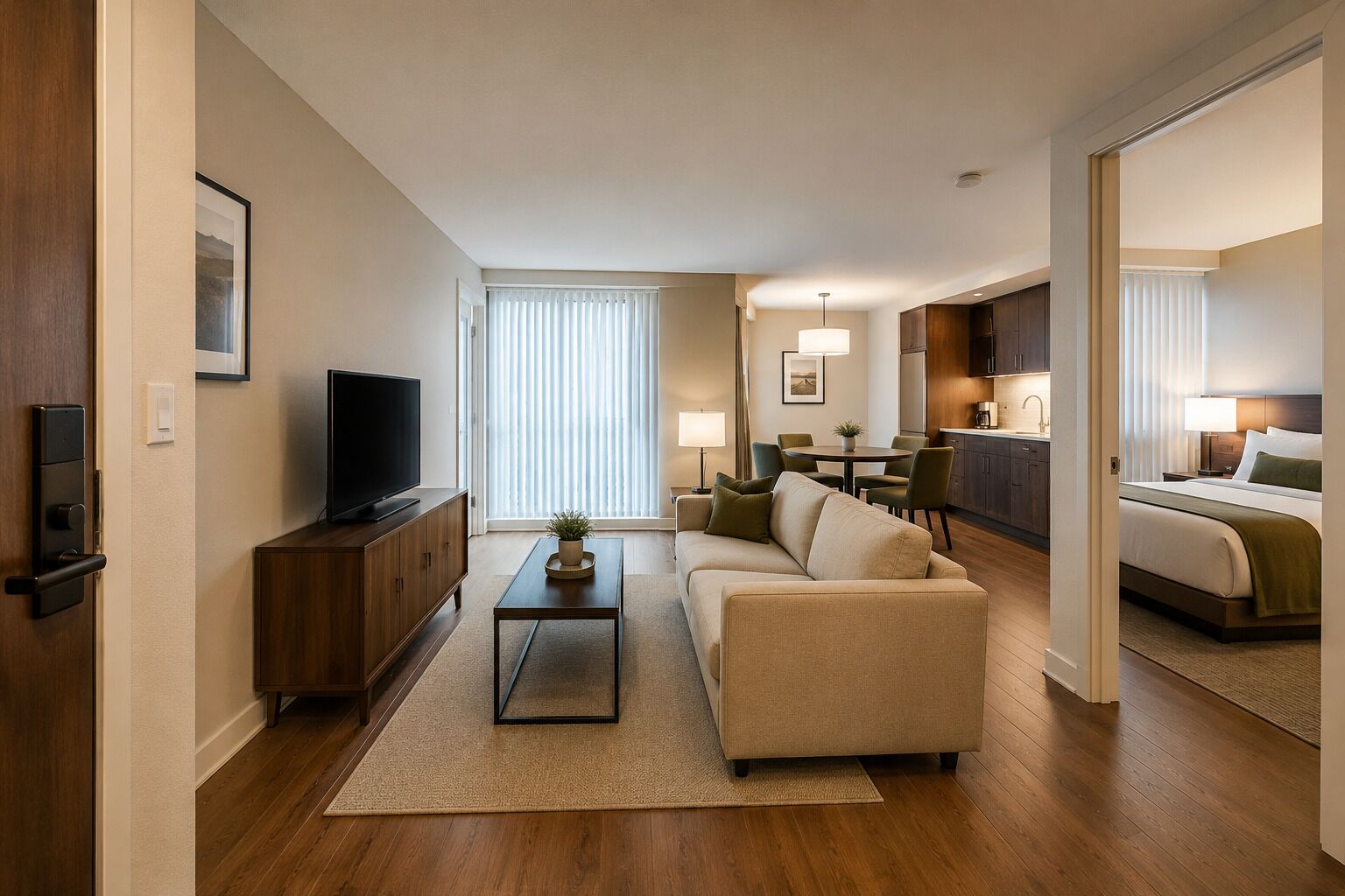 Studiosuite – comfort | Oppholdsområde