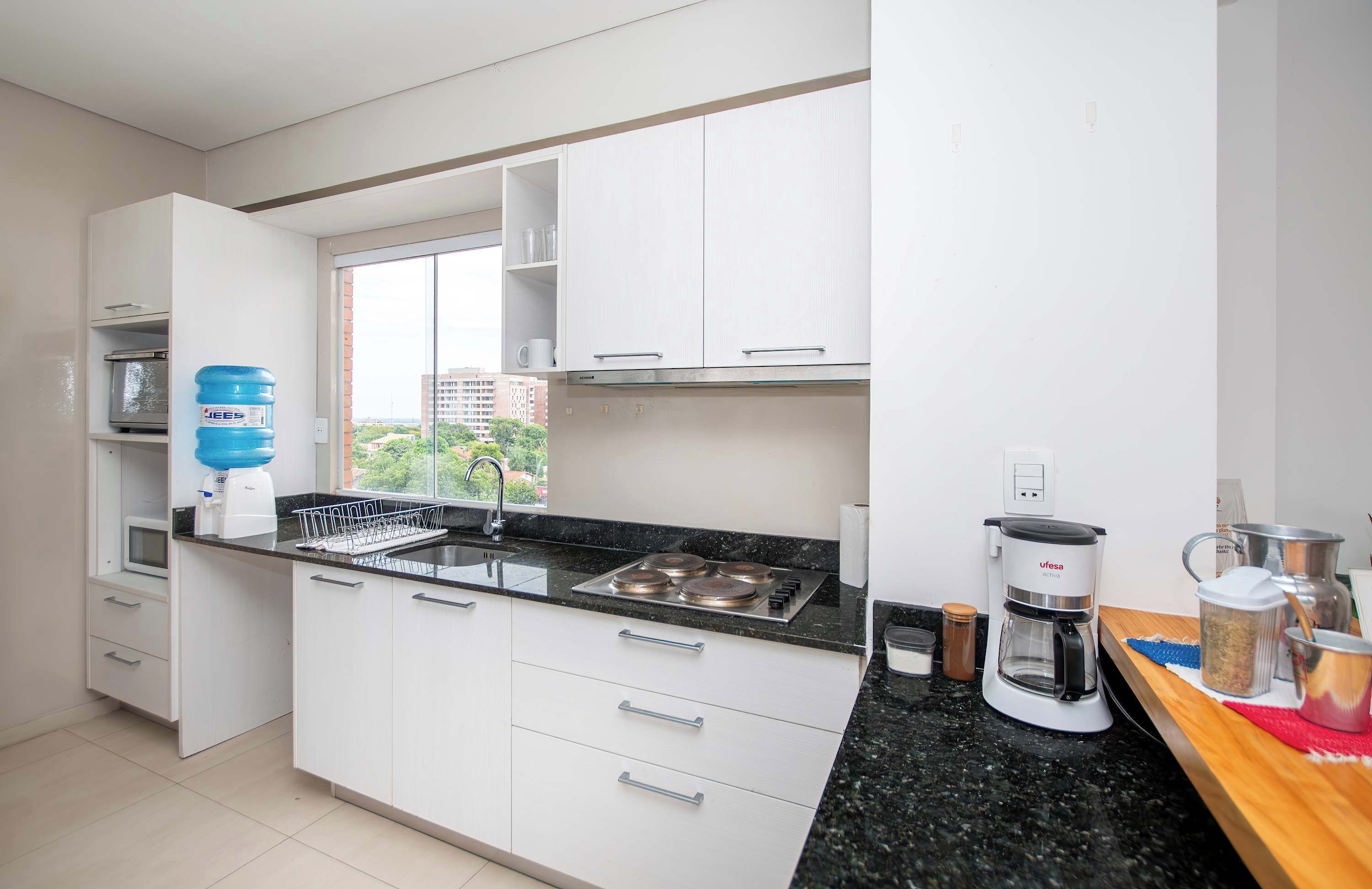 Appartement, vue ville | Cuisine privée