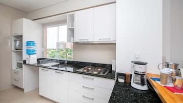 Appartement, vue ville | Cuisine privée