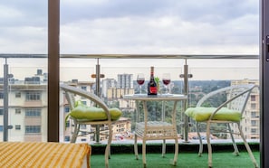 Classic Apartment, Balcony, City View | View from room - Neptune Residency View Palace Apartment (Nairobi)