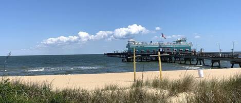 In Strandnähe, Segeln, Angeln