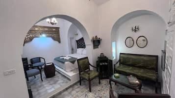 Chambre double, vue sur le jardin | Intérieur