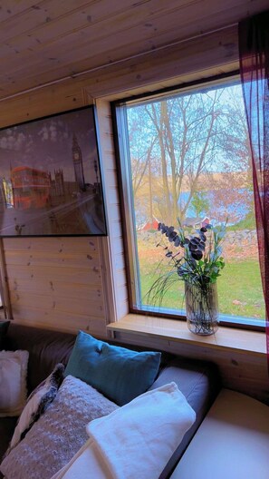 Living area - Bapa Stayscozy Cabin A, (Fjalkinge)