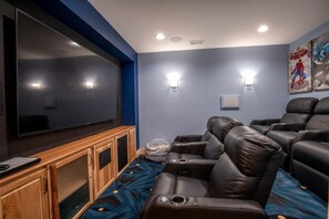 Interior - Luxury Lakeview Cabin with Theatre & Game Room near Fontana Lake, Bryson City NC (Bryson City)