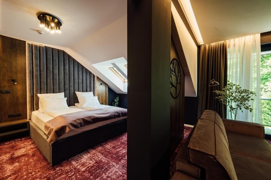 Suite Présidentielle, balcon, vue montagne